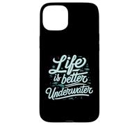 Life is Better Underwater Scuba Diving Ocean Sea Coque pour iPhone 15 Plus