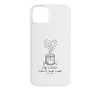 Life is Better When It Smells Good Candle Maker Gift Coque pour iPhone 14 Plus