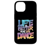 Life is Better When You Dance Street Dancer Garçons Filles Coque pour iPhone 14