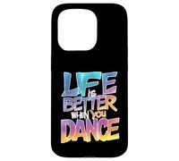 Life is Better When You Dance Street Dancer Garçons Filles Coque pour iPhone 15 Pro