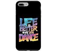 Life is Better When You Dance Street Dancer Garçons Filles Coque pour iPhone 7 Plus/8 Plus