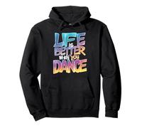 Life is Better When You Dance Street Dancer Garçons Filles Sweat à Capuche