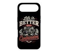 Life is Better with a Carburetor: Car Mechanic Vintage Coque pour iPhone Air
