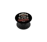 Life is Better with a Carburetor: Car Mechanic Vintage PopSockets PopGrip Adhésif