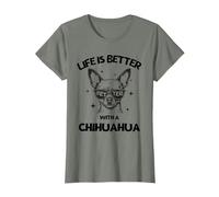 Life Is Better with a Chihuahua - Perfect New Year Tee T-Shirt