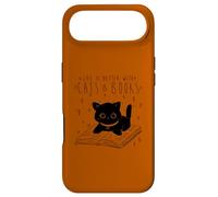 Life is Better with Cats & Books Lover Book Nerd Bibrarian Coque pour iPhone Air