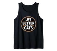 Life is Better with Cats Débardeur