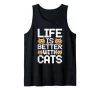 Life is Better with Cats Débardeur