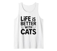 Life is Better with Cats Débardeur