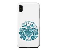Life is Calling & I Must Go Coquillage de Plage côtière Coque pour iPhone XS Max