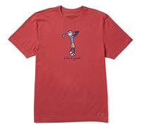 Life Is Good Crusher Graphic T-Shirt de Golf pour Homme