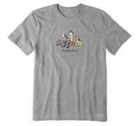 Life Is Good T-Shirt Unisexe Vintage Crusher Happy Hour Vintage Crusher T-Shirt Happy Hour