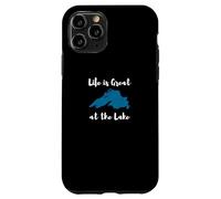 Life is Great at The Lake Superior Graphic Coque pour iPhone 11 Pro