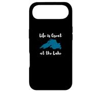 Life is Great at The Lake Superior Graphic Coque pour iPhone Air