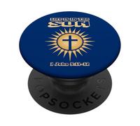 Life is in The Son 1 John 5:11-12 PopSockets PopGrip Adhésif