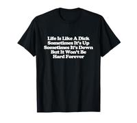 Life Is Like A Dick Shirt Y2k Aesthetic Trendy T-Shirt