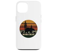 Life is Really Good Mama Bear Vintage Retro Fête des Mères Coque pour iPhone 13