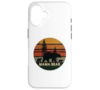 Life is Really Good Mama Bear Vintage Retro Fête des Mères Coque pour iPhone 16