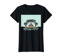 Life is Short Achetez Le Beach House Coastal Dream T-Shirt, Femme, Noir, XS