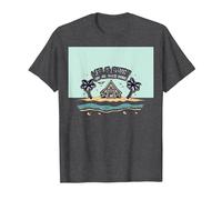 Life is Short Achetez Le Beach House Coastal Dream T-Shirt, Homme, Chiné Foncé, 3XL