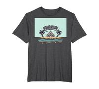 Life is Short Achetez Le Beach House Coastal Dream T-Shirt, Homme Grandes Tailles, Chiné Foncé, 2X Tall