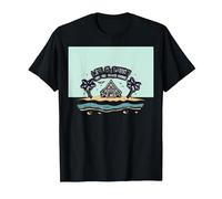 Life is Short Achetez Le Beach House Coastal Dream T-Shirt, Homme, Noir, 3XL