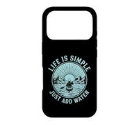 Life is Simple Ajouter de l'eau Kayak Pagaie Amoureux Coque pour iPhone 17 Pro