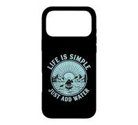 Life is Simple Ajouter de l'eau Kayak Pagaie Amoureux Coque pour iPhone 17 Pro Max