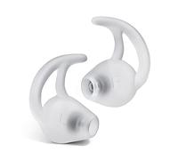 LIFE IS SIMPLE - Embout d'oreille EARFLY pour tube acoustique - Meilleur maintien dans l'oreille - Facile à nettoyer - Différentes tailles, Blanc., M
