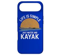 Life is Simple Just Water and Kayak Canoë Canoë Kayak Coque pour iPhone Air