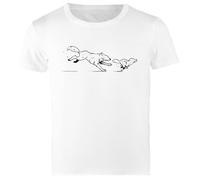 Life is Strange 2 - Running Wolves Design T-Shirt Blanc pour Hommes, Régulier