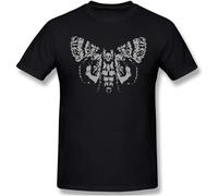 Life is Strange Moth Life is Strange Tee Round Neck Unisex Tops Men's 100% Cotton Short-Sleeve T-Shirts M