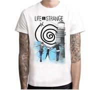 Life is Strange t Shirt Men Anime T-Shirt Men Tops Boy Short Sleeve t-Shirt Top Tee Clothes M7R1159
