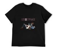 Life is Strange T-Shirt Men Summer t-Shirt Boy Print Tshirt Anime t Shirt White Color Tops Tees M7R1158