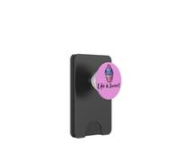 Life is Sweet Cupcake Illustration de Boulangerie PopSockets PopWallet pour MagSafe