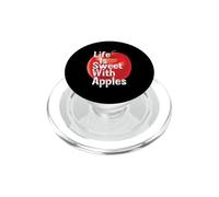 Life is Sweet with Apples PopSockets PopGrip pour MagSafe