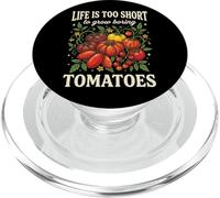 Life is Too Short to Grow Boring Tomatoes PopSockets PopGrip pour MagSafe