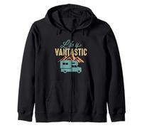 Life is Vantastic RV Camping Hiking Camper Adventure Nature Sweat à Capuche