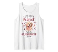 Life Isn't Perfect But My Dog is - Golden Retriever Débardeur