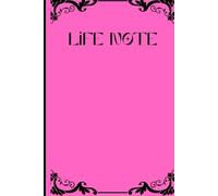 Life Note - Version filles: Livre de notes personnalisable pour développer la pensée positive, écriture, dessin, gratitude pour les filles, femmes