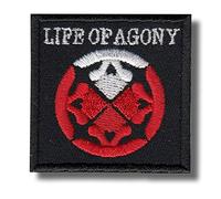 Life of Agony Patch brodé thermocollant