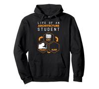 Life of an Architecture Student Structure Planner Architecte Sweat à Capuche