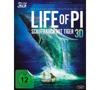 Life of Pi-Schiffbruch mit Tiger Blu-Ray 3D + 2D [Import]