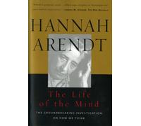 Life of the Mind: One/Thinking, Two/Willing by Hannah Arendt NEUF