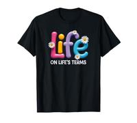 Life on Life's Terms Sober Recovery NA AA Gifts T-Shirt T-Shirt