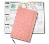 Life Planner, Agenda de motivation fabriqué en Italie, Agenda 12 mois, de janvier à décembre 2026, planificateur hebdomadaire et mensuel, espaces dédiés aux pensées et réflexions (Know Your Power