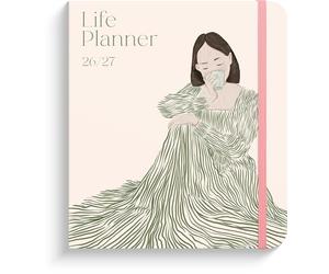 Life Planner Decor Green flow 26/27: Schuljahresplaner 2026/2027
