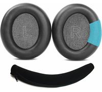 Life Q30/Q35 Bt Coussinets De Rechange Compatibles Avec Les Écouteurs Bluetooth Anker Soundcore Life Q30/Q35 (Coussinets En Cuir Protéiné + Couvre-Bandeau)[CAS6212552]