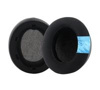 Life Q30 Q35 Coussinets d'oreille de rechange en gel rafraîchissant compatibles avec les casques Anker Soundcore Life Q30/Q35 BT confortables en mousse à mémoire de forme - Noir