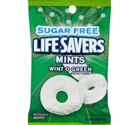 Life Savers LifeSavers Wint-O-Vert Hard Candy, sans sucre (pack de 2)